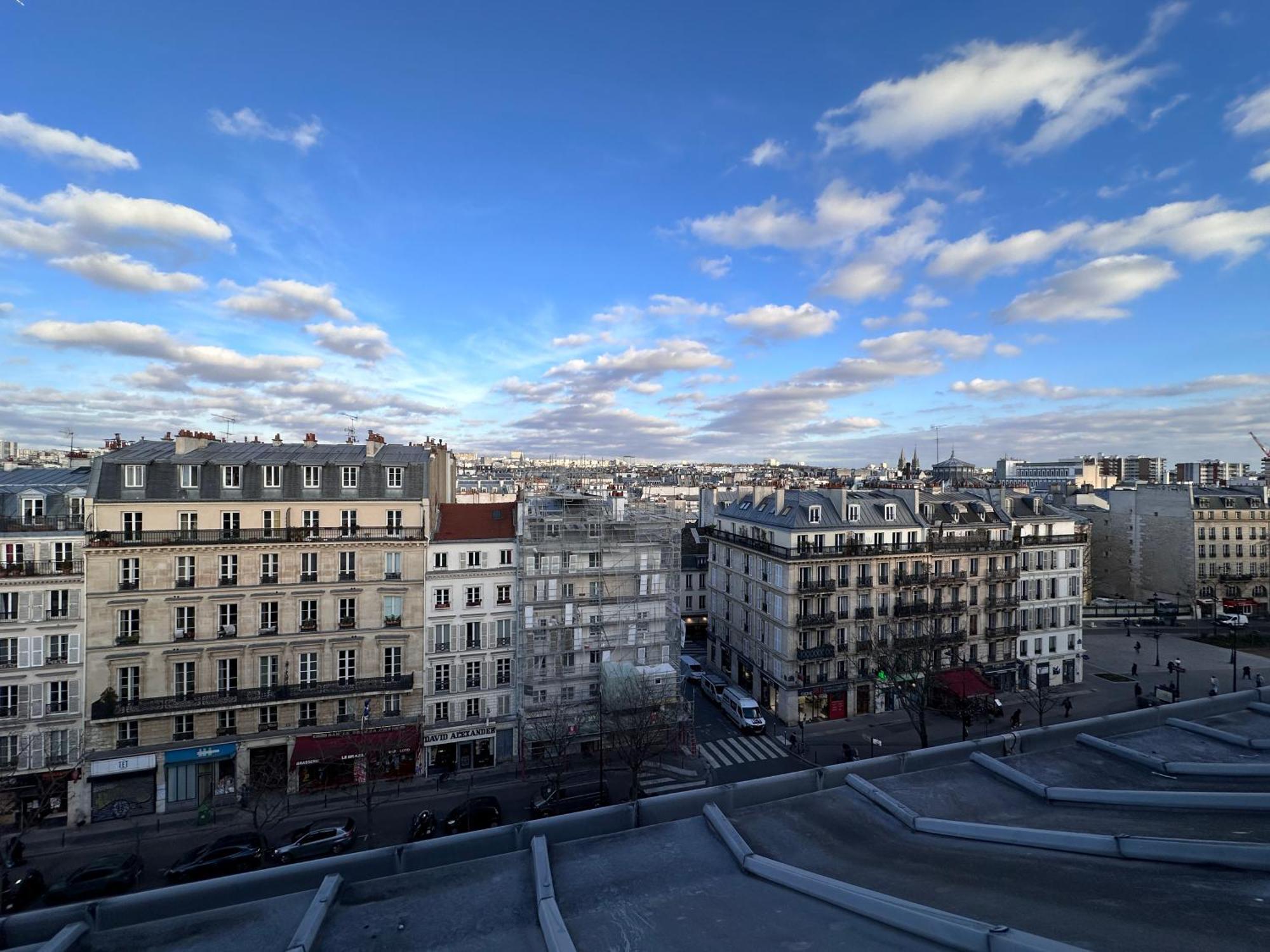 Apartament Marais Rooftop Studio - Metro Filles Du Calvaire Paryż Zewnętrze zdjęcie
