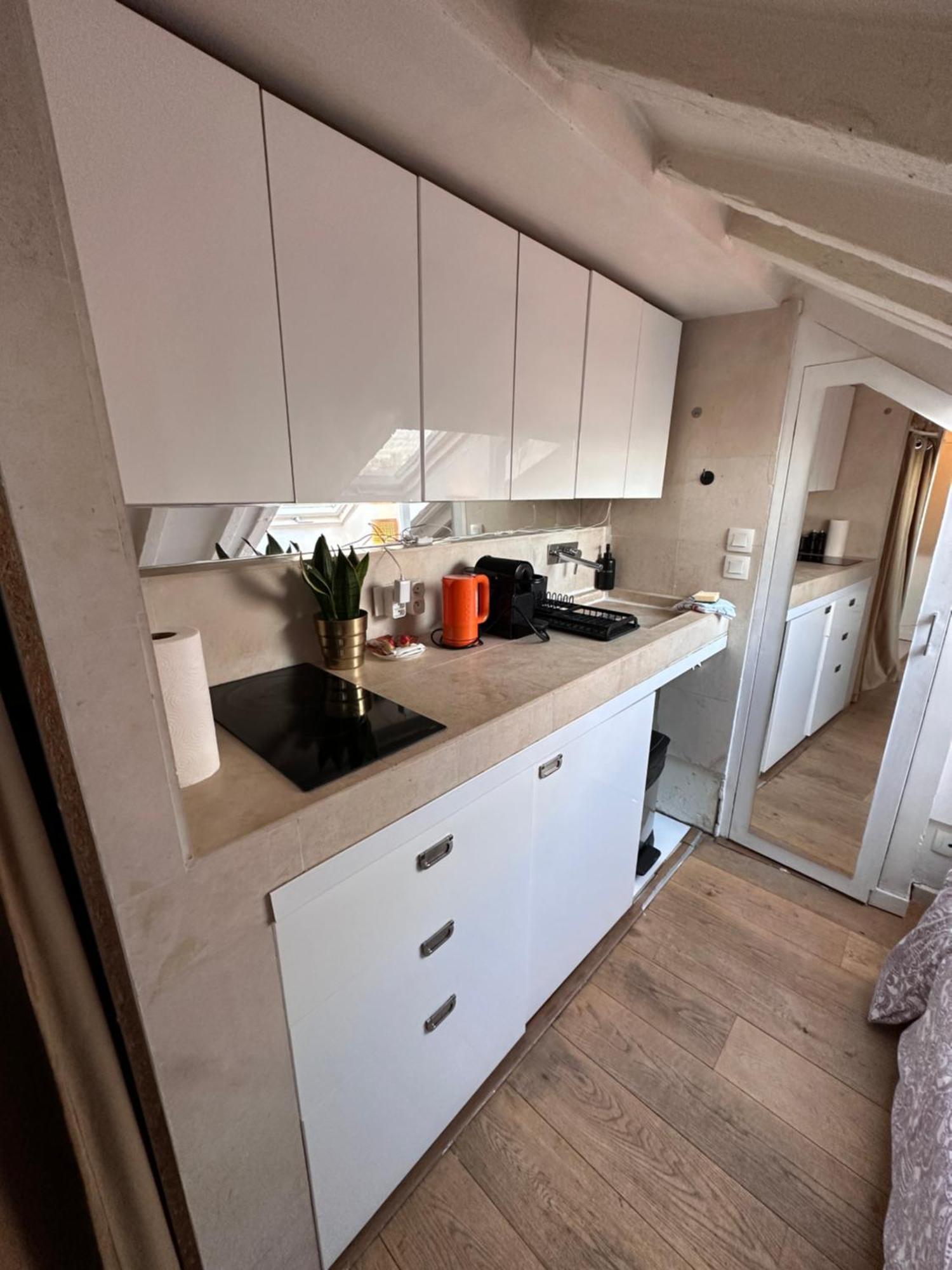 Apartament Marais Rooftop Studio - Metro Filles Du Calvaire Paryż Zewnętrze zdjęcie